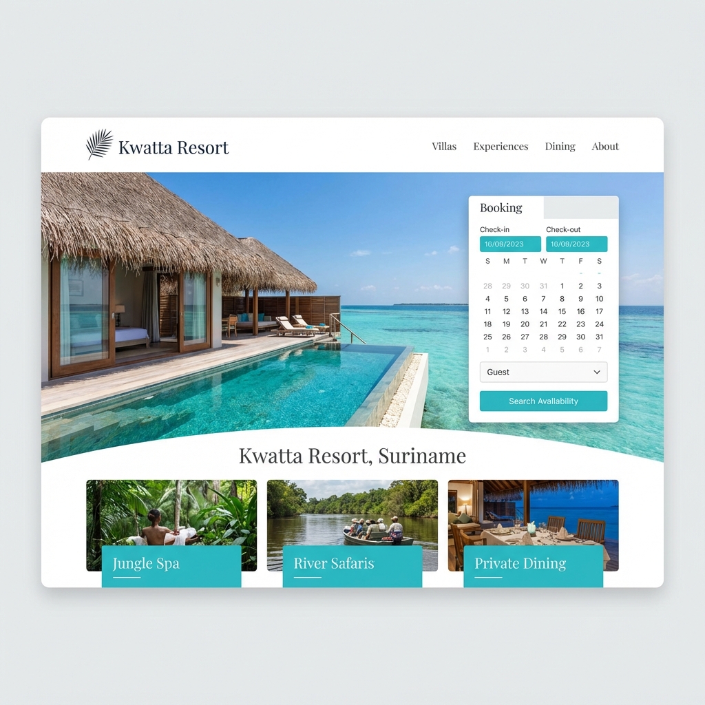 Kwatta Resort - Luxury Booking Platform